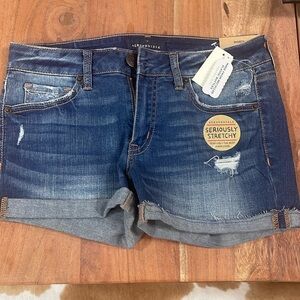 Aeropostale low rise shorty. 2 1/2 inch inseam.